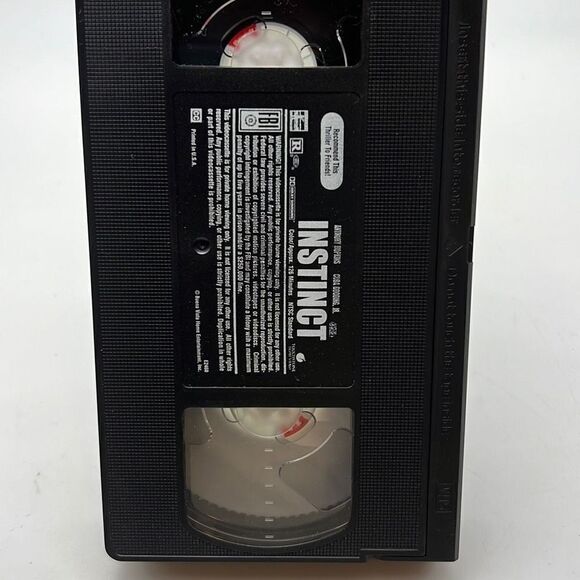 Instinct VHS Anthony Hopkins - Picture 3 of 3
